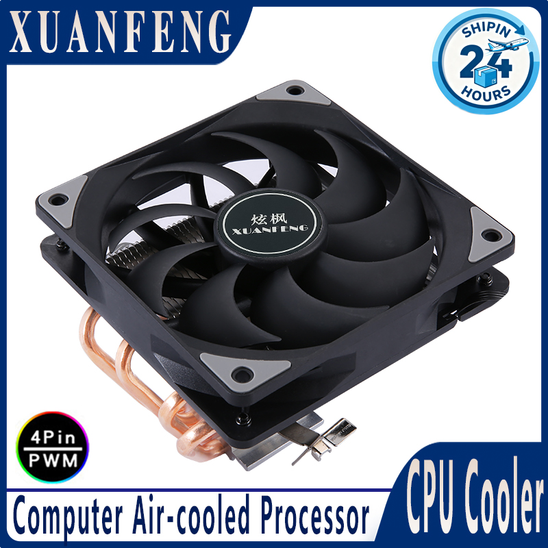 Cpu Cooler - Ventilador XUANFENG de 4 pines/PWM de