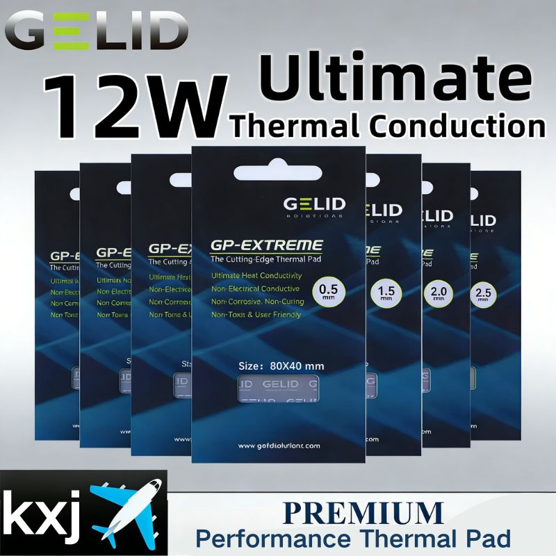 Thermal Paste - Almohadilla Térmica GELID de Alto Rendimiento,