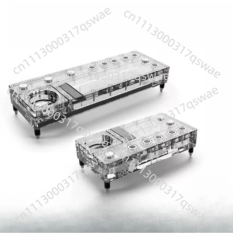 Integrated Pump Reservoir Distro Plate - Placa de Distribución Core 240/360 Izquierda/Derecha