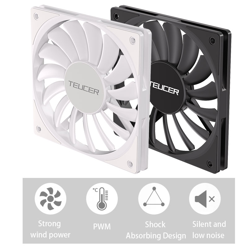 TEUCER TE-12012 ventilador de  - Gpu Cooler reseña y precio