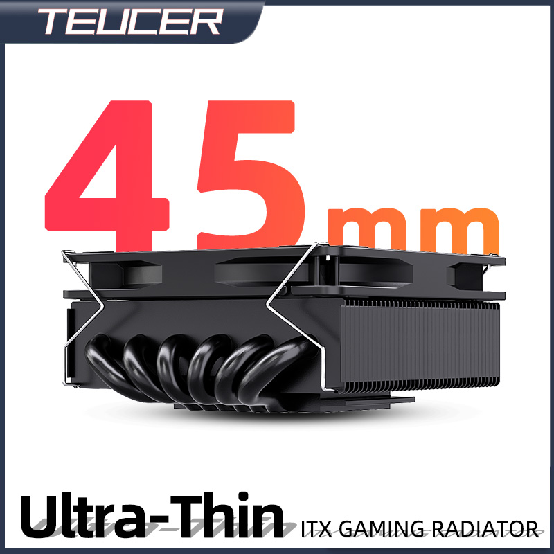Teucer altura 45mm CPU Cooler  - Air Cooler Cpu reseña y precio