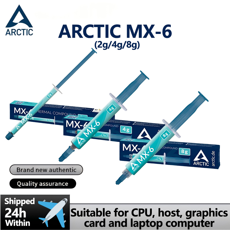 ARCTIC MX-6 (2g/4g/8g) Pasta t - Thermal Paste reseña y precio