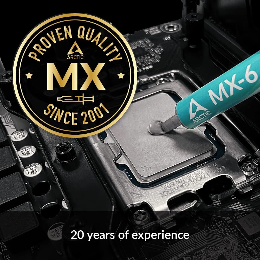 ARCTIC MX-6 (2g/4g/8g) Pasta t - Thermal Paste reseña y precio