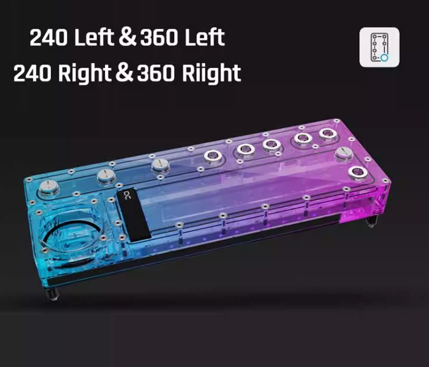 Alphacool Core Distro Plate 24 - Integrated Pump Reservoir Distro Plate reseña y precio