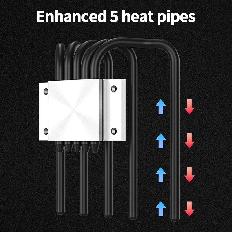 ID-COOLING IS-55 5 Heatpipe CP - Air Cooler Cpu reseña y precio