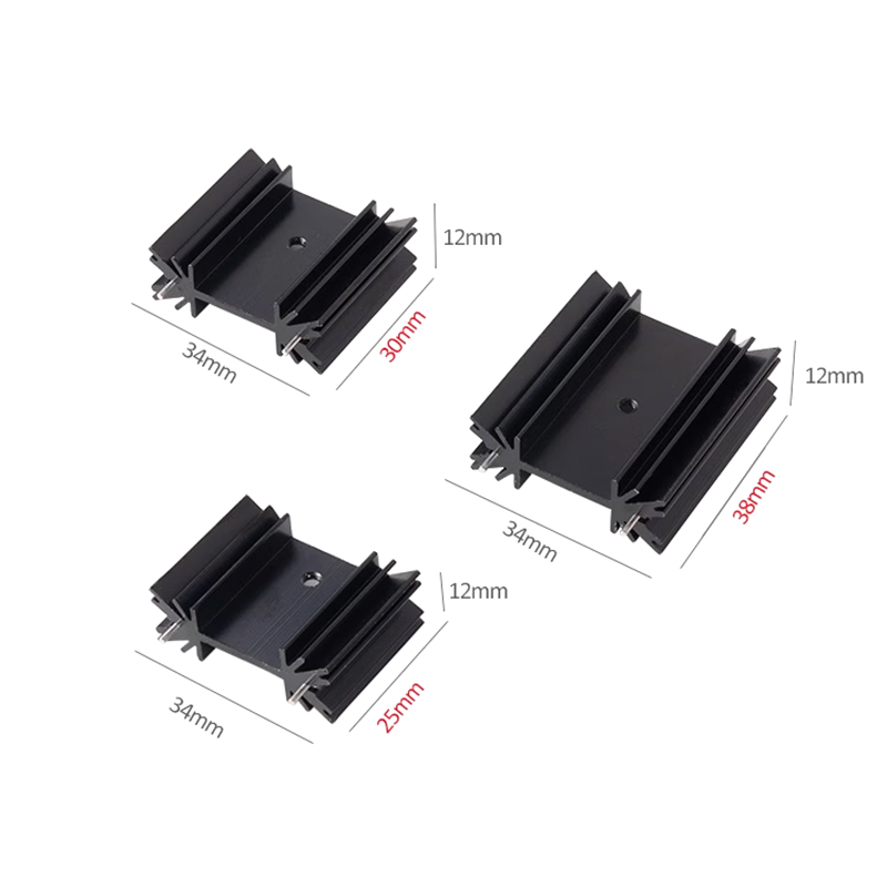 5 unidades de disipadores de c - Heatsink reseña y precio